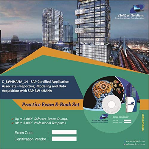 C_BW4HANA_14 - SAP Certified Application Associate - Reporting, Modeling and Data Acquisition with SAP BW 4HANA Complete Exam Video Learning Solution Set (DVD)