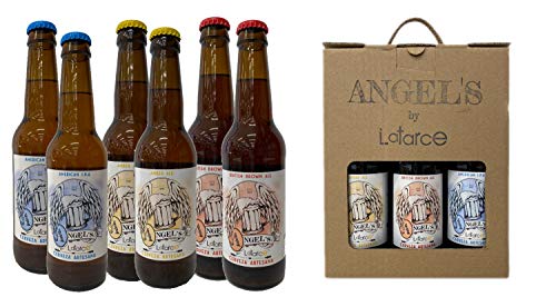 Cervezas Artesanas Latarce | Pack Cartón Mix 6 Cervezas Angel's By Latarce | Cervezas Artesanas | Cerveza Artesana