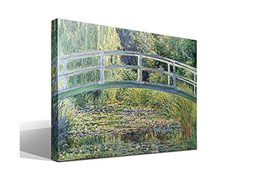 Cuadro Canvas El Puente Japones de Oscar-Claude Monet - Calidad HQ