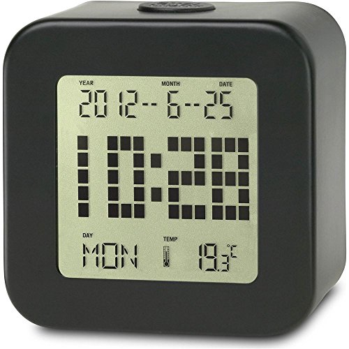 Daewoo - Reloj Despertador Digital dcd-23b Negro
