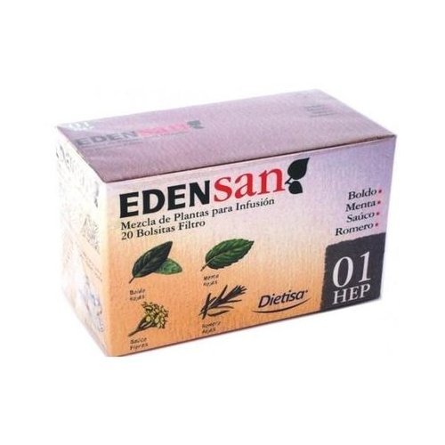 Edensan 01 Hep Infusiones 20 unidades de Dietisa