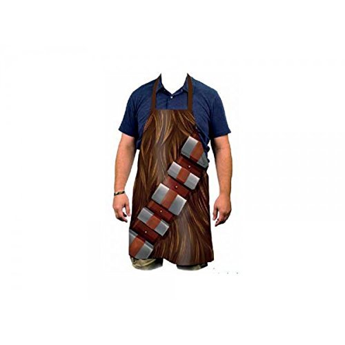 Funko SW02822 Star Wars Apron: I Am Chewbacca, Fabric, Brown, 80 x 70 x 0.3 cm
