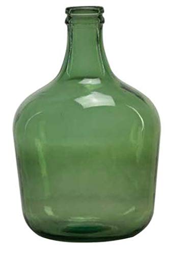 Garrafa Lisa 12L Vidrio Reciclado (Verde)