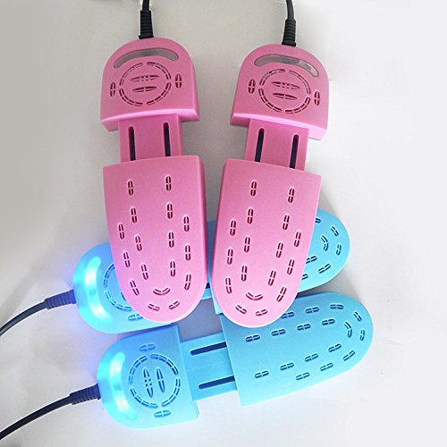 Generic rosa Color: Nueva telescópica retráctil stretng secador de zapatos secador de zapatos Esterilizador UV zapato Desodorante calentadores Calentador de deshumidificador