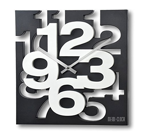GMMH 3 D diseño Moderno Reloj de Pared de 1106 de Cocina baduhr Oficina Reloj de la decoración Tranquila