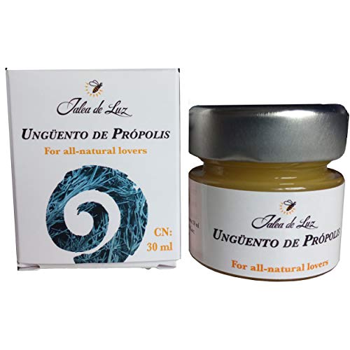 Jalea de Luz - ungüento natural bio 30 ml - a base de própolis e ingredientes naturales