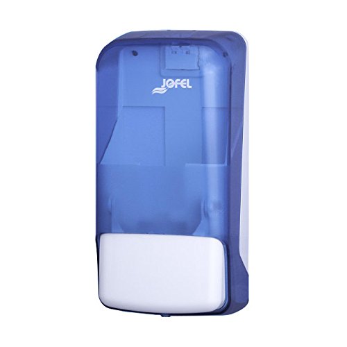 Jofel AC81250 Azur Dosificador de Jabón Rellenable, 0.85 L, Azul