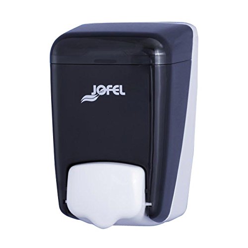 Jofel AC84000 Azur Dosificador de Jabón Rellenable, Fumé, 0.4 L