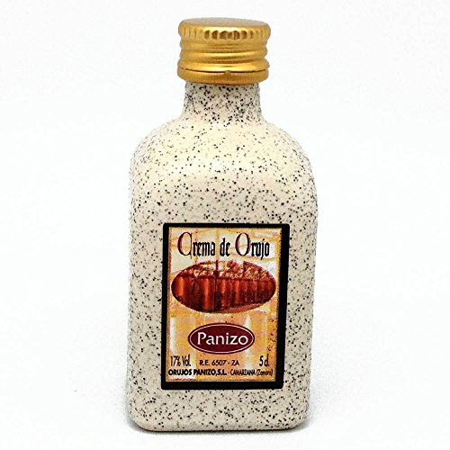 Licor crema de orujo en Panizo en miniatura 5cl(pack de 24 ud)