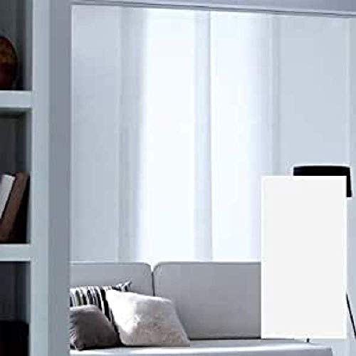 MADECOSTORE Panel japonés Tamiant Lamelles Lisos – Blanco – 45 x 260 cm