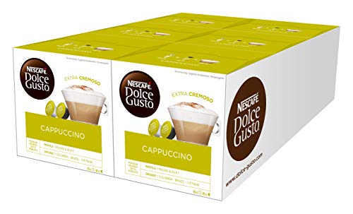 Nescafé Dolce Gusto - Dolce Gusto Cappuccino 16 Capsules 200g (x6)