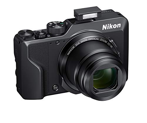 Nikon Coolpix A1000 - Cámara Digital compacta, 16 megapíxeles, Zoom 35X, 4K, Visor electrónico Incorporado, Raw (NRW), Bluetooth, Wi-Fi, Color Negro