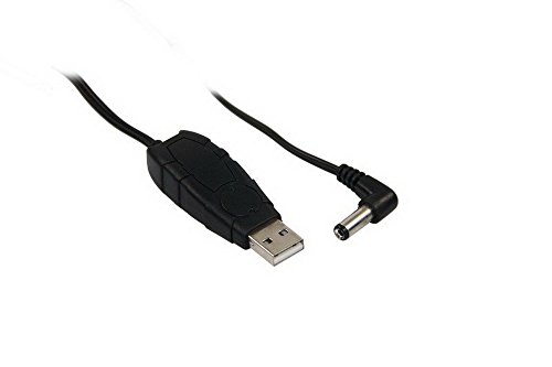 OTB - Transformador de tensión (5 V, USB a 12 V, para Cargador 5101), Color Negro