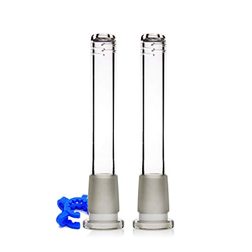 P-Sungar - Difusor de cristal para cañas y pipas de agua con orificio de 18,8 mm, adaptador de chillum adecuado para todos los cristales de filo Bongs 18,8 mm (pipa de agua de 12 cm)
