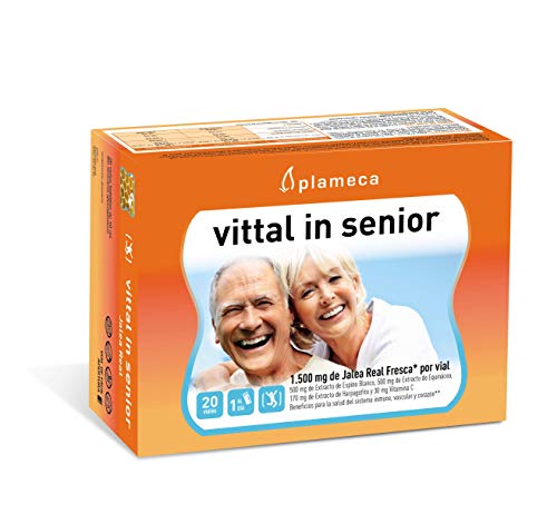 Plameca - Vittal in Senior Jalea Real 20 Viales Bebibles de 10 ml