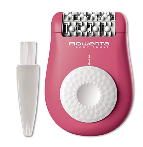 Rowenta Easy Touch EP1110F0 Depiladora eléctrica, rosa/blanco