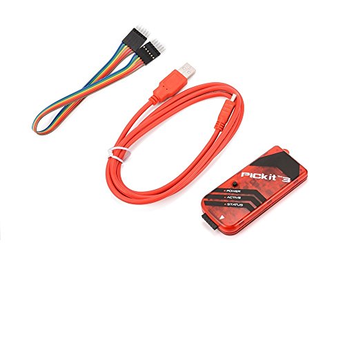 Sun3Drucker PICKit3 Emulador del Programa del Microchip con el Cable del USB, Cable de Dupond Pic Kit 3