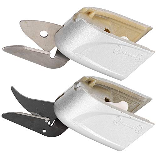 Tijeras eléctricas Reemplazo de cuchillas Cuchilla de tijeras de tela eléctrica doméstica multipropósito para coser a medida Corte de papel(tungsten steel)