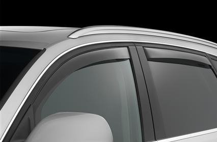 Toyota Corolla deflectores de Viento Sun Viseras Lluvia Guardia Moldura Exterior Cover Set 2014 2015 2016