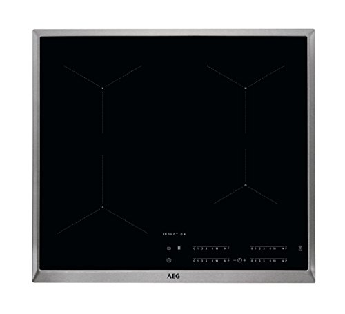 AEG IKB64431XB Negro Integrado Con - Placa (Negro, Integrado, Con placa de inducción, Vidrio y cerámica, 1400 W, Rectangular)