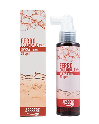 Aessere Ferro Colloidal Plus Spray 20 Ppm, 100 ml