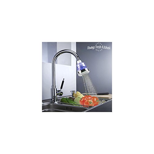 Always Fresh Kitchen Clean Water Tap Filter Eco-Grifo de Cocina, Plateado, 6.5 x 6.5 x 8 cm