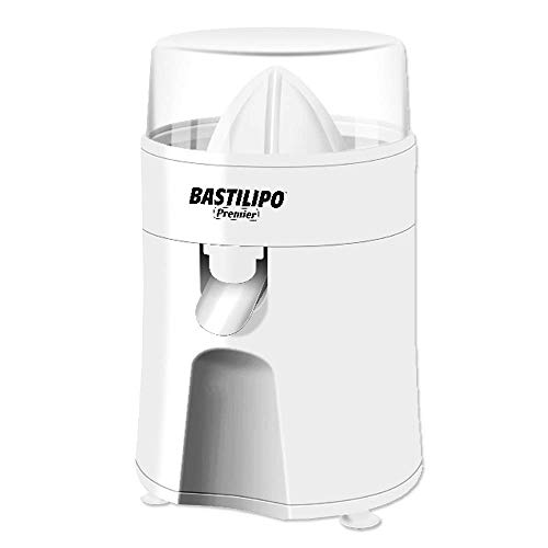 Bastilipo 8437000867470 Bastilipo-EX-85B-Exprimidor Manual para citricos de 85W de Potencia. Exprimidor electrico Naranjas, Plástico, Blanco
