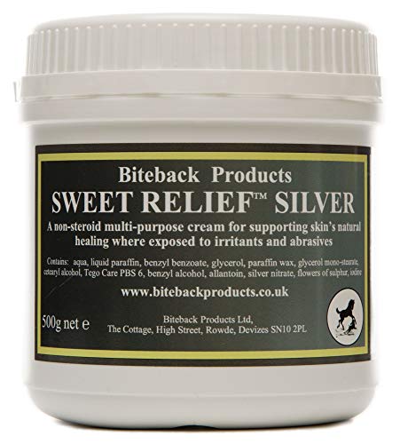Biteback Products 'Sweet Relief Silver' ™ Crema Multiuso para apoyar la curación Natural de la Piel 500g