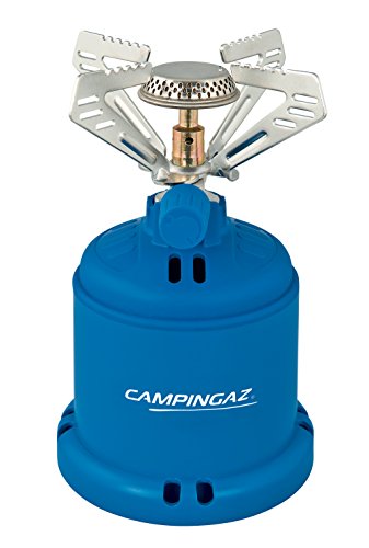 Campingaz 206 S Estufa (hornillo de Gas Ligero de 1 Quemador para Camping o Festival), Azul