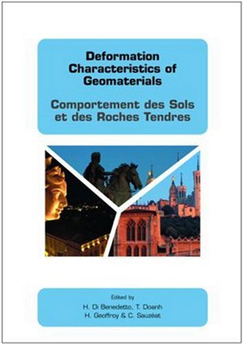 Deformation Characteristics of Geomaterials / Comportement Des Sols Et Des Roches Tendres: Proceedings of the 3rd International Symposium, is Lyon 03, Lyon, France, 22-24 September 2003