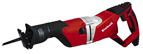 Einhell RT-AP 1050 E - Sierra sable universal, 2700 cortes/min, 1050 W, 230 V, color rojo y negro
