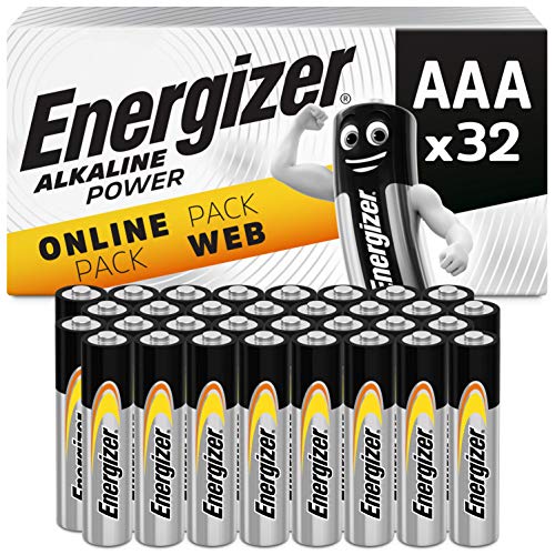 Energizer Pila AAA, Paquete de 32 Unidades