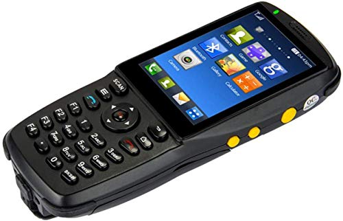 Escáner PDA, Terminal móvil de mano resistente con lector láser 1D, Android 5.1 Scanner de código de barras, 3G WIFI NFC BT4.0, pantalla táctil 3.5in, para entrega Envío de almacén al por menor ,La ge