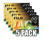 Fujifilm DVC - Mini DV (60 min, 5 Unidades)