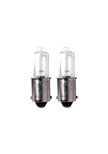 Generico - Blister de 2 lamparas economicas halogena micro 12v h6w valido para luz posicion