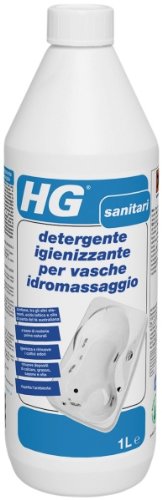 HG Limpiador higienizante para Jacuzzi 1L – Limpiador sistema interno del jacuzzi - Elimina la cal, la grasa y los restos de jabón y aceite