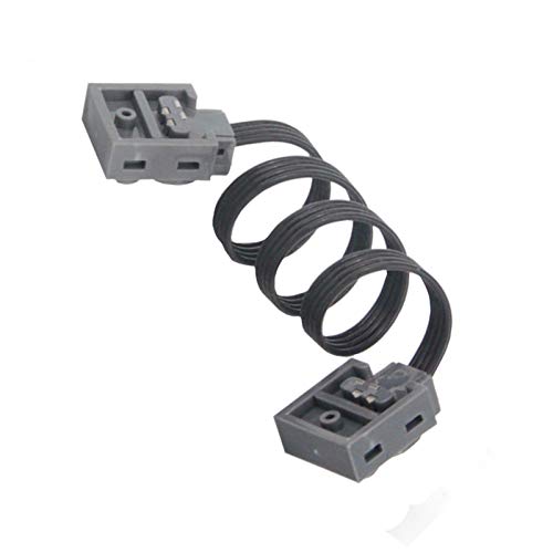 Hotsel Cable alargador para funciones de alimentación para Lego Bricks 8870, accesorios de cable de datos de la serie Tecnología, funciones de interruptor para funciones de alimentación