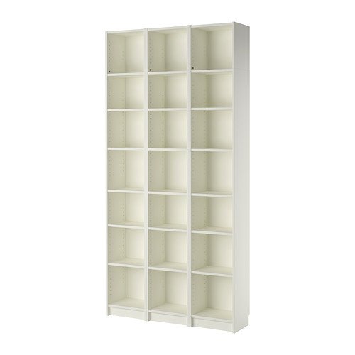 Ikea Billy – Estantería, Blanco – 120 x 237 x 28 cm