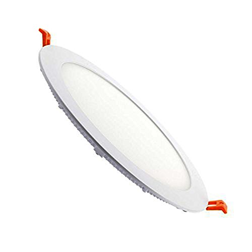 KHEBANG Plafón LED 20W Downlight LED Techo focos Redondo Ultra Slim Luz Blanco Fría 6000k Transformador Incluido