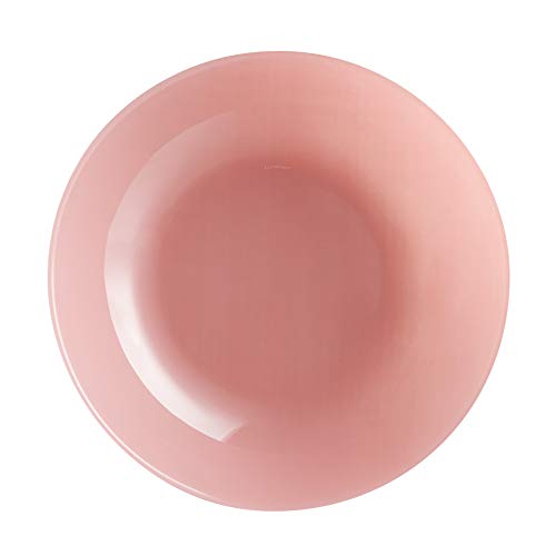 Luminarc N4465 - Juego de 6 platos hondos (20 cm), color rosa