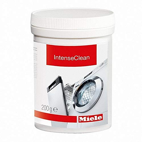 MIELE IntenseClean / Intense Clean - 10716970 - 200g - Limpiador de máquinas para limpiezade lavavajillas e lavadoras. Elimina grasas, bacterias e olores.
