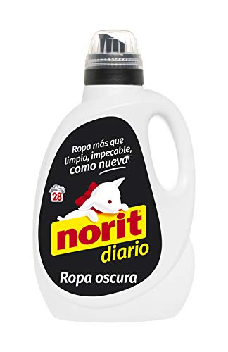 Norit - Detergente líquido lavadora para ropa negra y oscura, 28 lavados, 1500ml