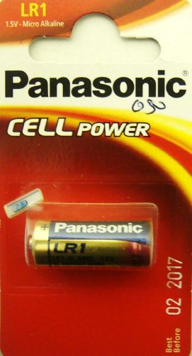 Pila Panasonic LR1 (paquete de 2)