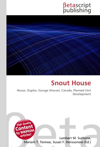 Snout House: House, Duplex, Garage (House), Canada, Planned Unit Development