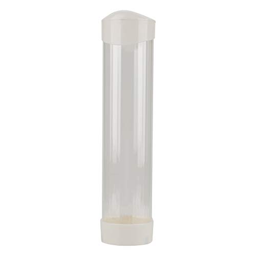 Taza desechable dispensador, 60-80 vasos de papel de plástico Copa dispensador, un botón del sostenedor de taza, Copas del sostenedor del estante de almacenamiento for el agua enfriador