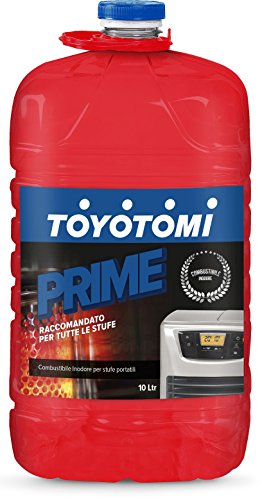 Toyotomi 2828547 Prime, combustible universal para estufas portátil, Azul, 10 L