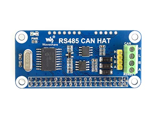 Waveshare RS485 Can Hat for Raspberry Pi Zero/Zero W/Zero WH/2B/3B/3B+ Allows Stable Long Distance Communication