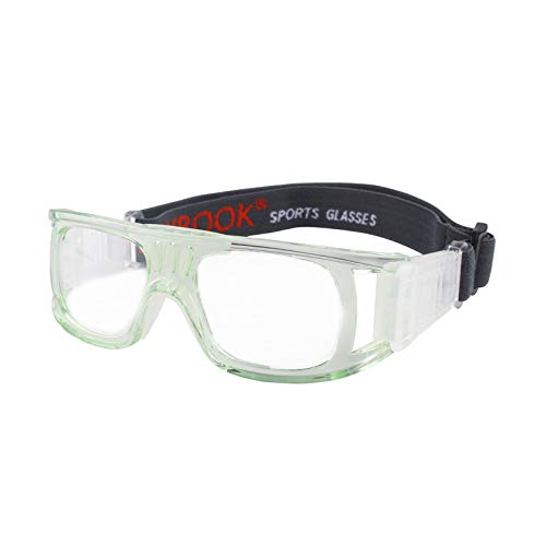 Andux Gafas Protectoras de Ojos para Baloncesto, Fútbol, Deporte, Gafas de Seguridad LQYJ-01 (Verde claro )