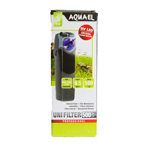 Aquael UniFilter - Filtro Interior UV para acuariofilia 500 L/h