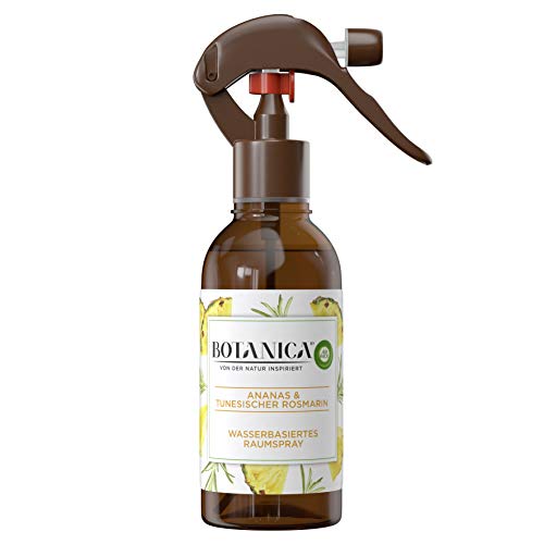 Botanica by Air Wick - Ambientador en espray con aroma de piña, romero, fabricado de forma sostenible con ingredientes naturales, 1 spray para habitaciones